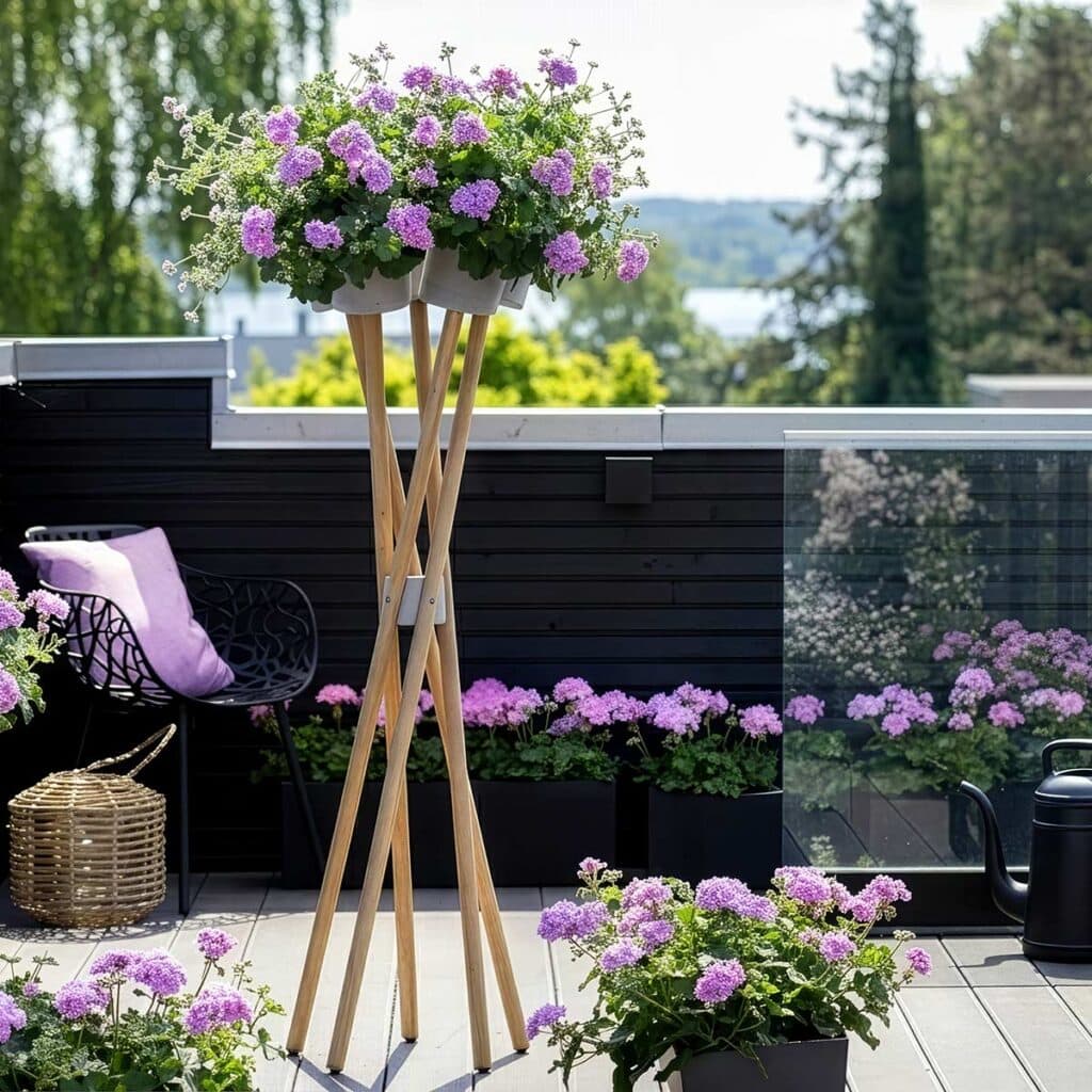 Blumenständer Hochgarten Dänemark