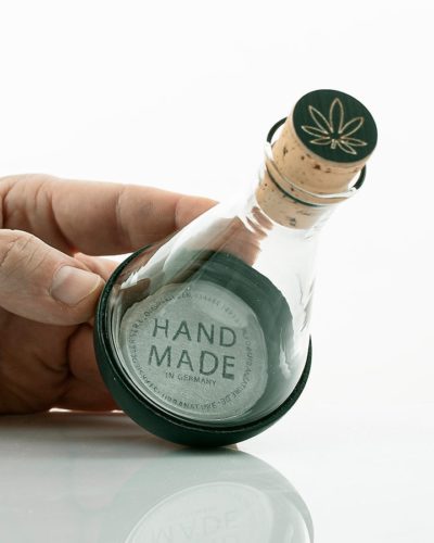 Cannabis Glas Handmade
