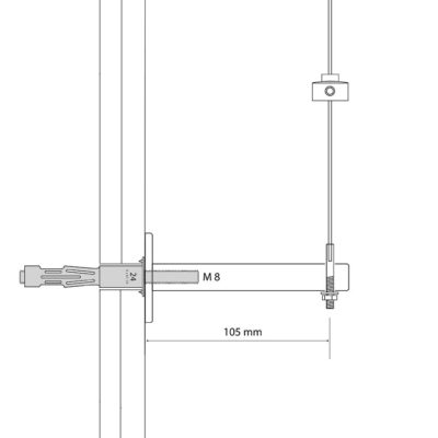 24 mm hollow wall anchor
