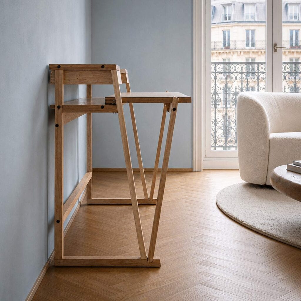 Klappbarer Schreibtisch Urban Desk In Wohnzimmer Paris