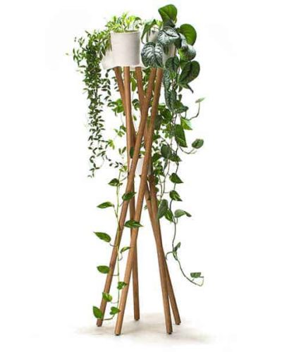 Pflanzenständer mit Übertöpfen