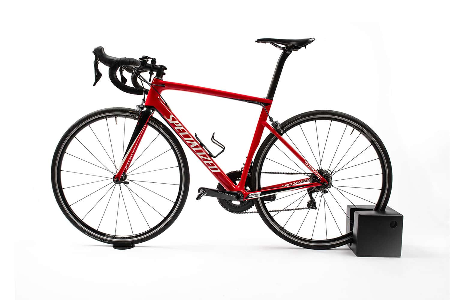 Rennrad Bikeblock Schwarz Wheel Stopper