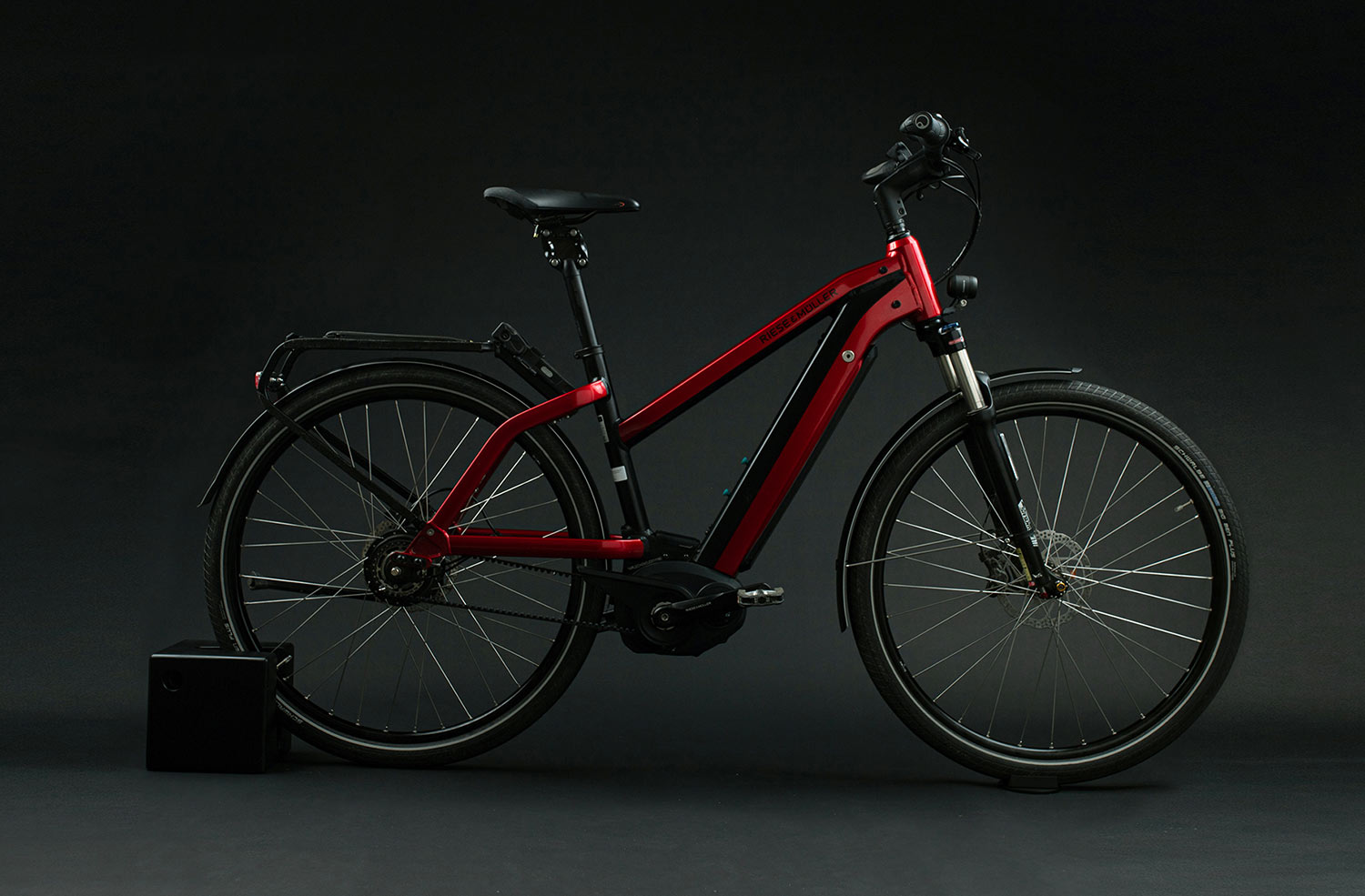 Riese & Müller bike stand Bikeblock with lock